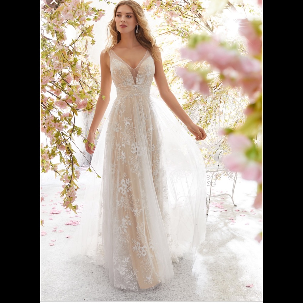 Wedding Dress & Dress Bag & Hanger